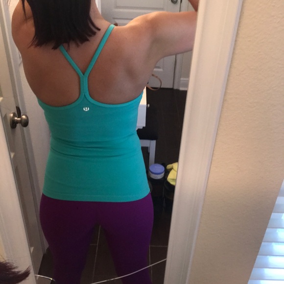 Lululemon razor back sz 4 - Picture 3 of 4